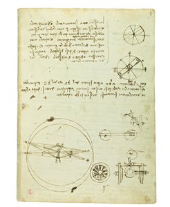 Códice sobre el vuelo de los pájaros, Folio 3 recto